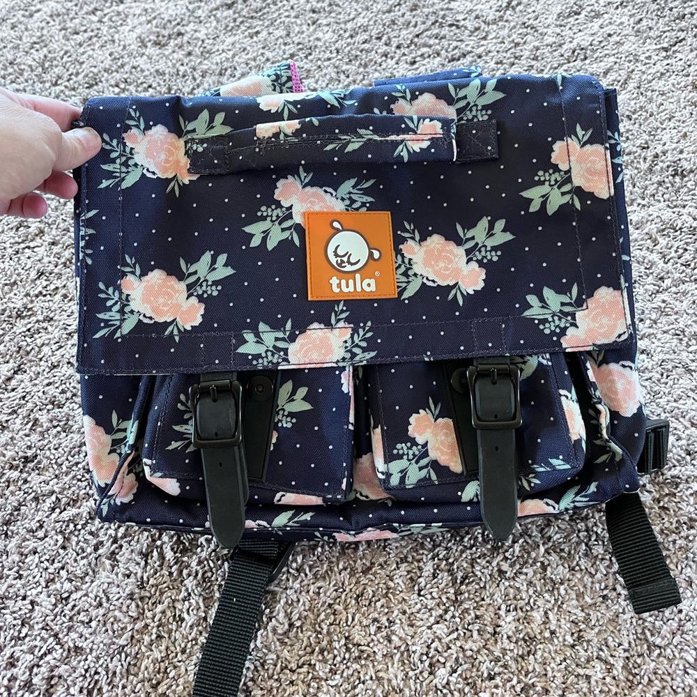 Tula mini floral backpack